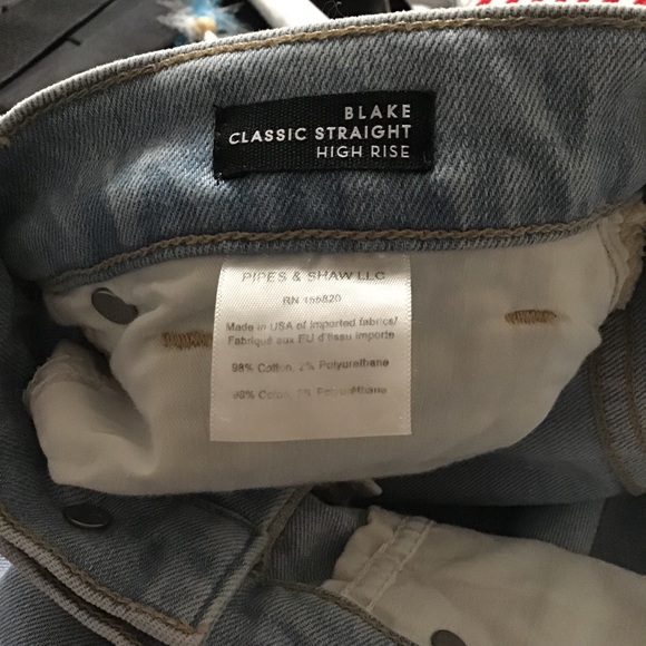Veronica Beard Blake Classic Straight Jeans - Picture 7 of 8